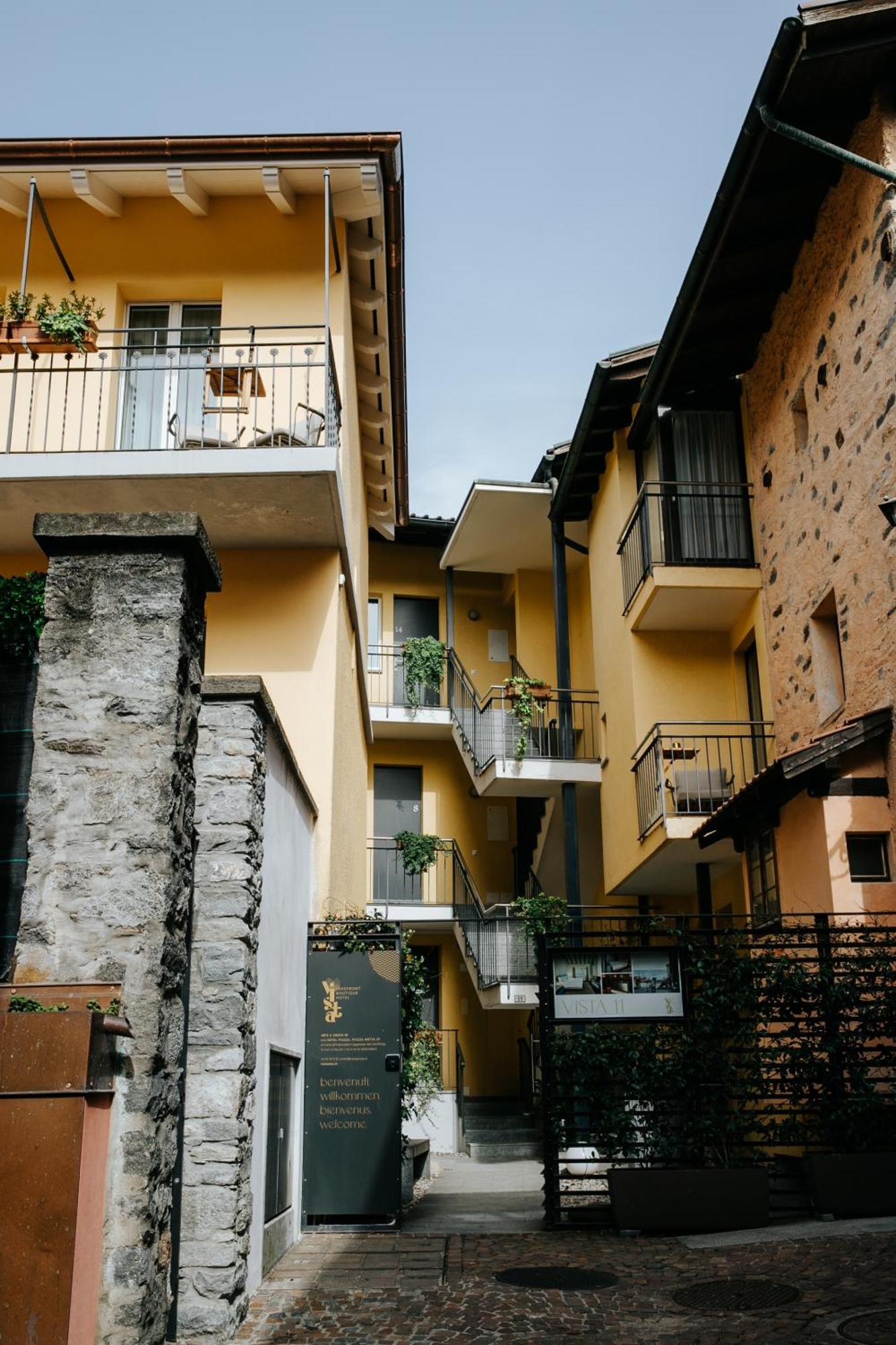 Vista Lakefront Boutique Hotel Ascona Bagian luar foto
